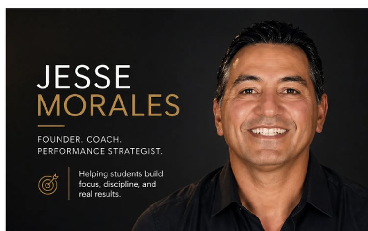 Jesse Morales, academic and performance coach